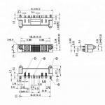 2 POWER+24 signal+2 POWER MULTI-BEAM Power Connector 